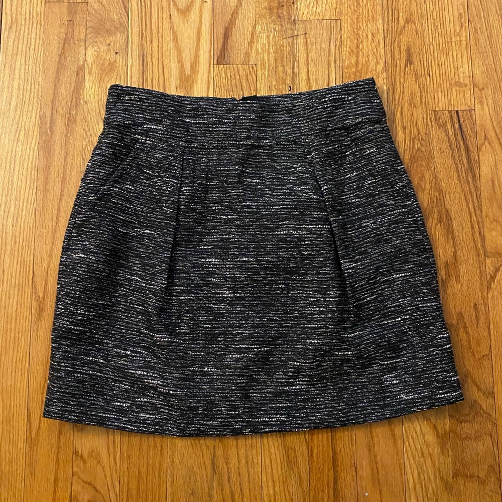 LOFT Tweed Shift Skirt